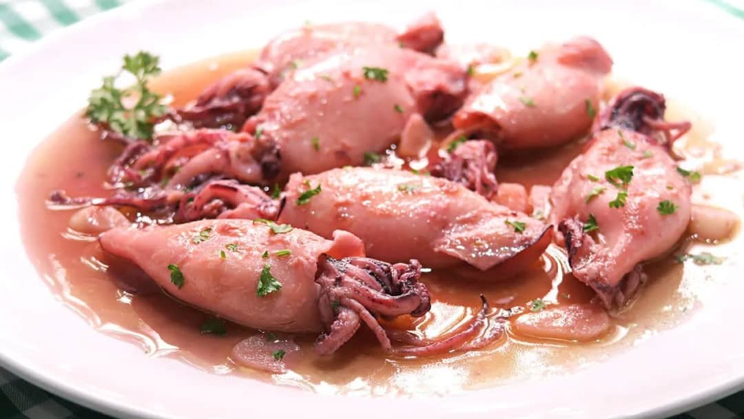 Receta fácil de calamar patagónico con ingredientes de Mercadona