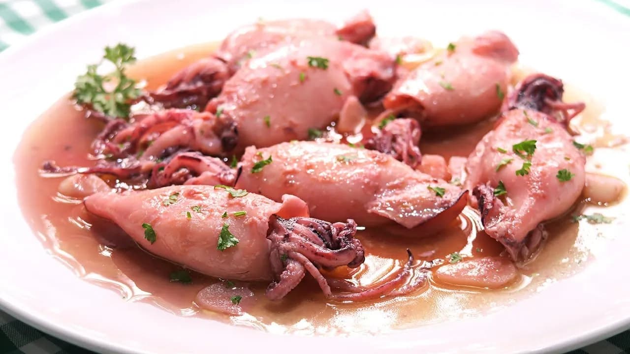 Receta fácil de calamar patagónico con ingredientes de Mercadona