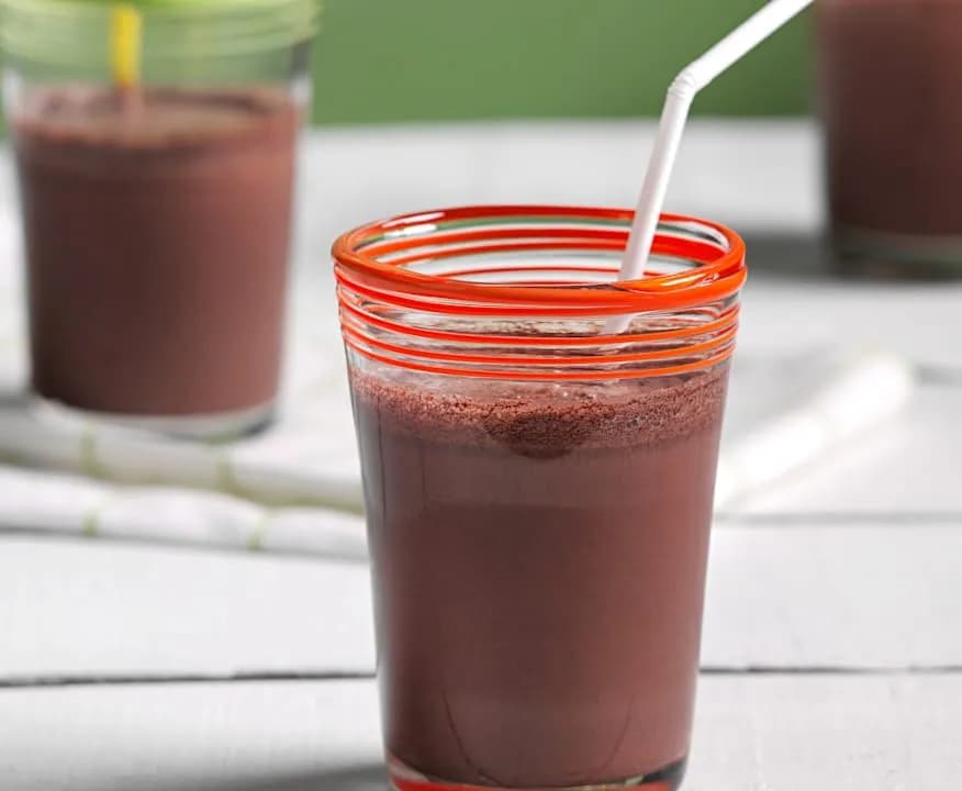 Delicioso batido de chocolate con thermomix en minutos y sin complicaciones