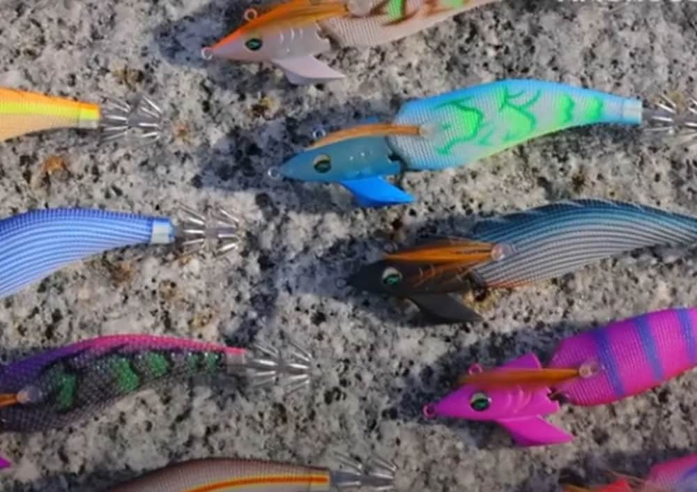 Los mejores señuelos para calamares: atrapa más con estos tips